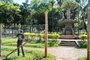  PORTO ALEGRE-RS- BRASIL- 06/02/2019- Recuperação do Chafariz Imperial na Redenção. Sinduscom adotou o monumento e está fazendo a recuperação.  FOTO FERNANDO GOMES/ ZERO HORA.