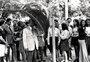 1973: confira a foto da inauguração do primeiro orelhão de Porto Alegre