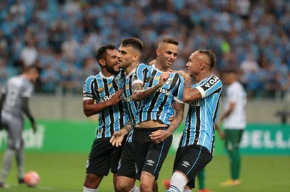  PORTO ALEGRE, RS, BRASIL - 10/02/2019 - Grêmio recebe o Avenida na Arena do Grêmio pela sexta rodada do Gauchão 2019.