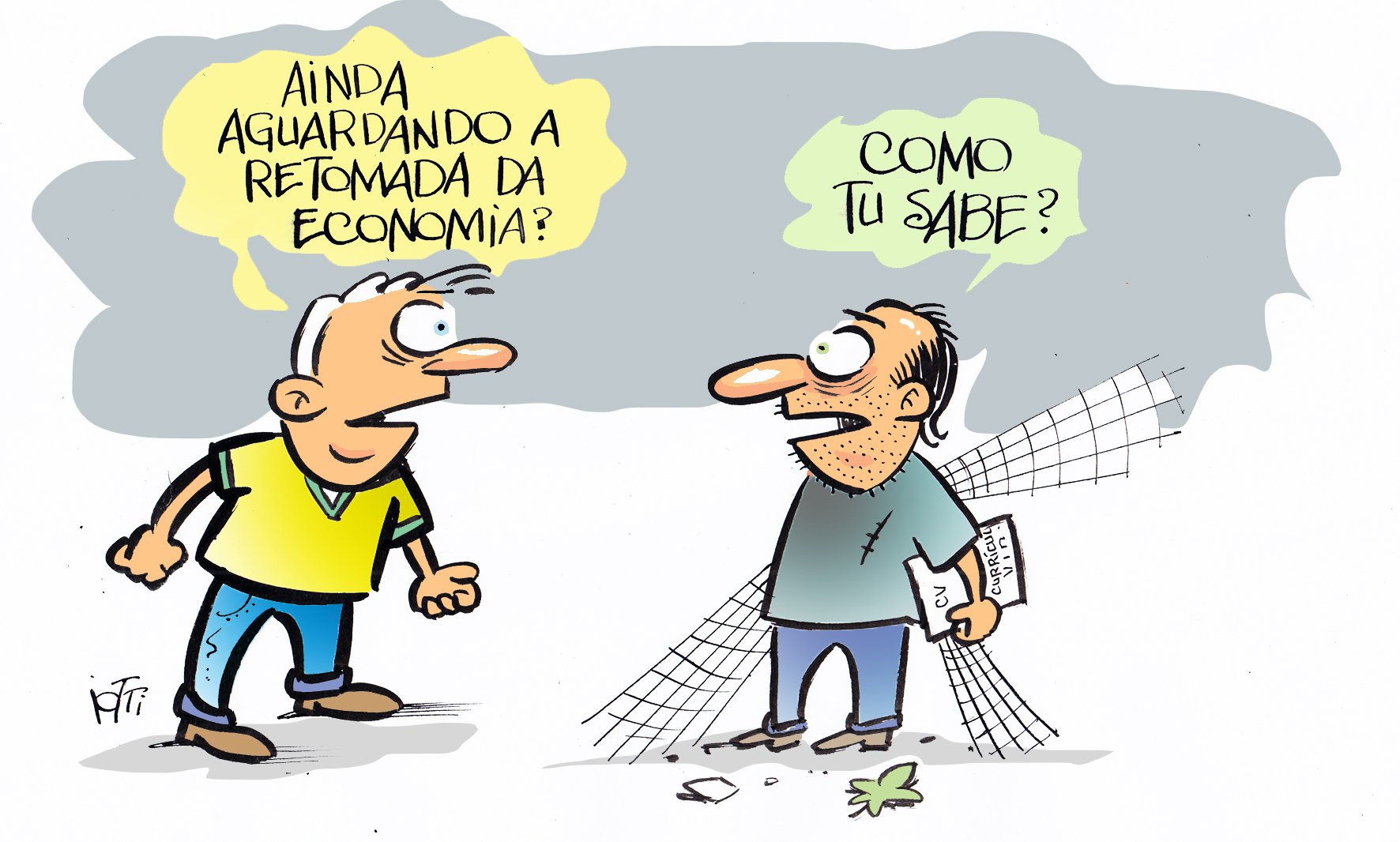 Confira a charge do Iotti desta quarta-feira | Pioneiro