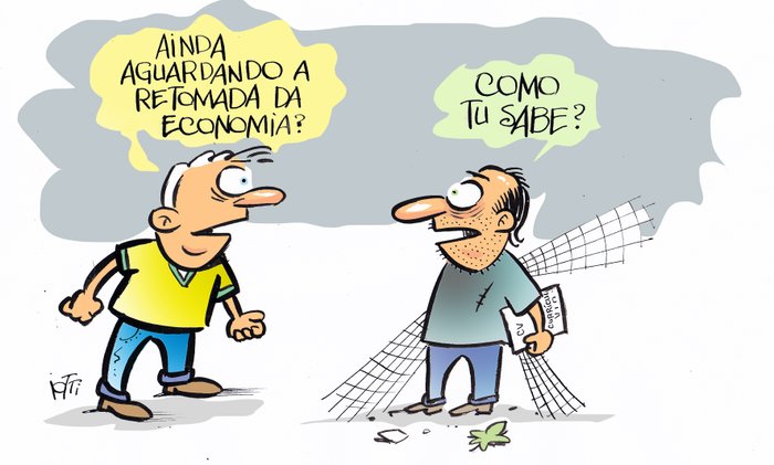 Confira a charge do Iotti desta quarta-feira | Pioneiro