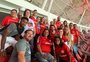 Família lota camarote para ver a primeira partida de Pedro Lucas como titular do Inter do Beira-Rio