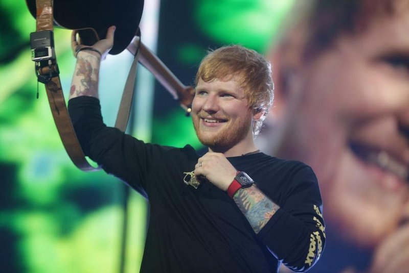  PORTO ALEGRE, RS, BRASIL, 17.02.2019. Show do Ed Sheeran em Porto Alegre, na Arena do Grêmio.FOTO: CAMILA DOMINGUES/AGÊNCIA RBS