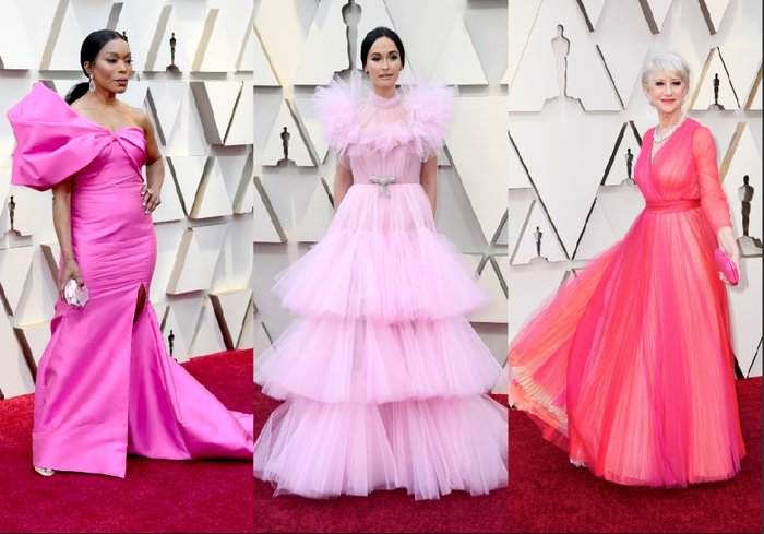 Oscar 2019: cor-de-rosa domina o look das famosas no tapete vermelho | Donna