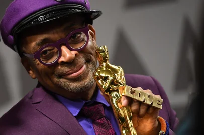 Best Adapted Screenplay winner for BlacKkKlansman Spike Lee attends the 91st Annual Academy Awards Governors Ball at the Hollywood & Highland Center in Hollywood, California on February 24, 2019. (Photo by Robyn Beck / AFP)
