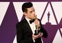 Após ganhar Oscar de Melhor Ator, Rami Malek cai do palco 
