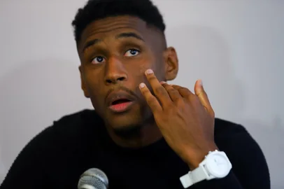  PORTO ALEGRE, RS, BRASIL, 25/02/2019- Coletiva Tetê do Grêmio. (FOTOGRAFO: OMAR FREITAS / AGENCIA RBS)