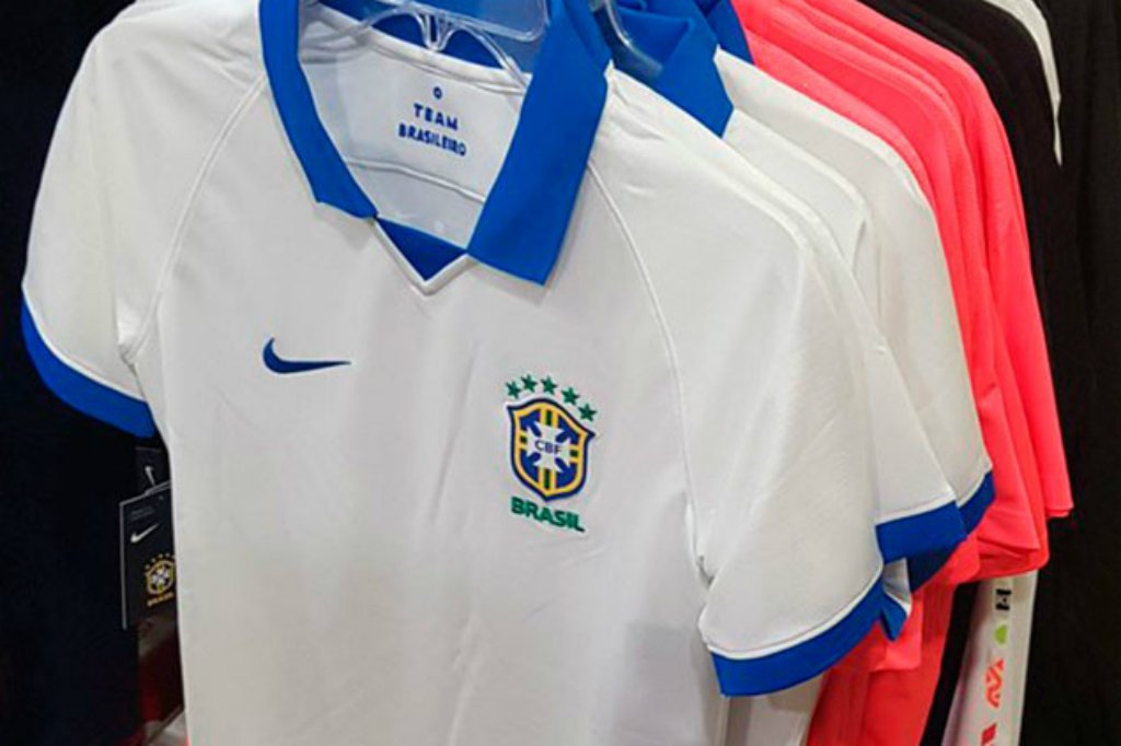 camisa selecao brasileira viagem