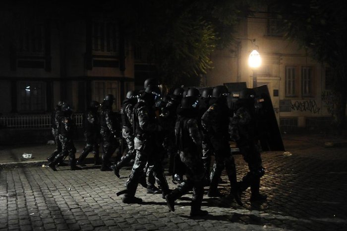 Policiamento havia sido reforçado na região após tumultos de segunda-feira