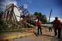  SÃO LEOPOLDO, RS, BRASIL, 05/03/2019- Fotos da Casa do Imigrante que desabou na cidade de São Leopoldo.