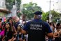  PORTO ALEGRE, RS - BRASIL - 05/03/2019 - Carnaval de rua na Cidade Baixa (OMAR FREITAS \ AGÊNCIA RBS)Indexador: Isadora Neumann