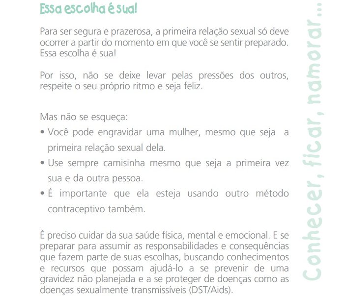 Reprodução / Ministério da Saúde