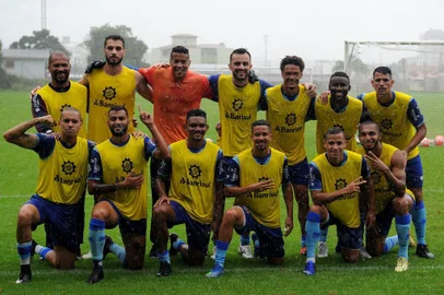  CAXIAS DO SUL, RS, BRASIL 08/03/2019Treino do SER Caxias antes do Clássico Ca-Juválido pelo Gauchão 2019. (Felipe Nyland/Agência RBS)