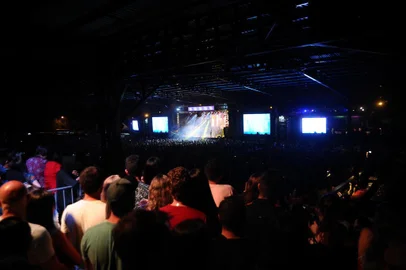  CAXIAS DO SUL, RS, BRASIL (08/03/2019)Show de Zé Neto e Cristiano nos pavilhões da Festa da Uva. (Antonio Valiente/Agência RBS)