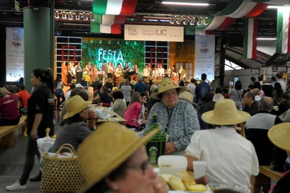  CAXIAS DO SUL, RS, BRASIL, 10/03/2019Último dia de Festa da Uva com os pavilhões lotados. (Lucas Amorelli/Agência RBS)