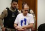 Leandro Boldrini usa camiseta com a frase "Pai, sigo seus passos" no julgamento
