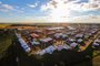 NÃO-ME-TOQUE, RS, BRASIL - 14/03/2019 - Ambiental do quarto dia da Expodireto 2019. Fotos aéreas da Expodireto.