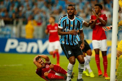  PORTO ALEGRE, RS, BRASIL,17/03/2019- Grêmio x Inter: jogo válido pela 10ª rodada do Gauchão. (Foto: Marco Favero / Agencia RBS)Indexador: Andre Avila