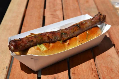 Choripan do Valle Rustico virou atração do Garibaldi Vintage