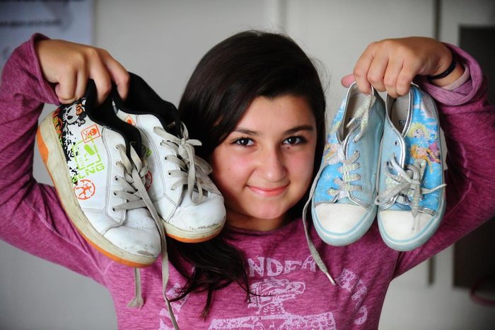 penny Martin Luther King Junior Transplant Tênis da sorte, do recomeço e da despedida: calçados fora de uso ajudarão  crianças de projetos sociais | GZH