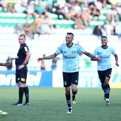  CAXIAS DO SUL, RS, BRASIL - 24/03/2019 - Grêmio joga contra o Juventude pelo primeiro jogo das quartas de final do Gauchão 2019.