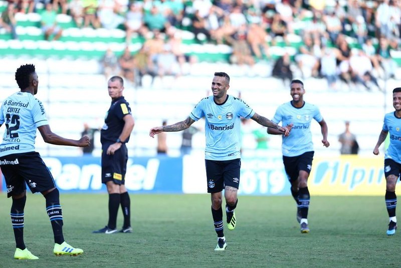  CAXIAS DO SUL, RS, BRASIL - 24/03/2019 - Grêmio joga contra o Juventude pelo primeiro jogo das quartas de final do Gauchão 2019.