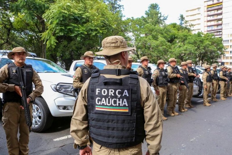 Força Gaúcha , Brigada Militar , Força gaúcha