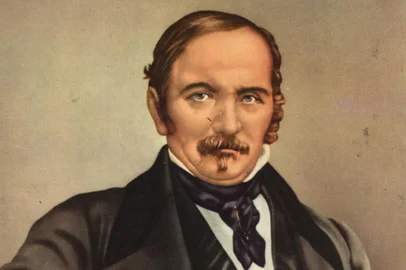 Allan Kardec, cujo nome era Hyppolyte Leon Denizard Rivail.#PÁGINA:32#PASTA: 18299#EDIÇÃO: 2ª Fonte: Não Consta Fotógrafo: Não se Aplica