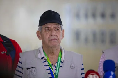 DF - POSSE-PRESIDENCIAL-COLETIVA - POLÍTICA - General Augusto Heleno (Futuro GSI) durante coletiva de imprensa sobre os preparativos para a posse do presidente eleito, Jair Bolsonaro (PSL), na Esplanada dos Ministérios, em Brasília, neste domingo (30). 30/12/2018 - Foto: ALBERY SANTINI/FUTURA PRESS/FUTURA PRESS/ESTADÃO CONTEÚDO