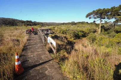  CAMBARÁ DO SUL, RS, BRASIL 27/06/2018Situação dos parques dos cânios de Cambará do Sul. Na foto: Cânion Itaibenzinho. (Felipe Nyland/Agência RBS)Indexador: Felipe Nyland