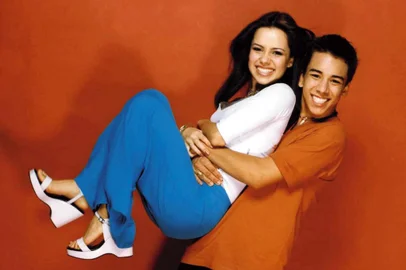 Dupla de cantores Sandy & Júnior.#PÁGINA: 1#PASTA: 74127 Fonte: Divulgação Fotógrafo: Não se Aplica