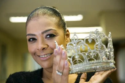  PORTO ALEGRE, RS, BRASIL, 28-04-2016.30 anos que Deise Nunes ganhou o concurso de Miss Brasil . (FOTO ANDRÉA GRAIZ/AGÊNCIA RBS).