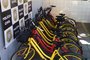 bikes de aluguel furtadas. bicicletas de aluguel encontradas no morro da cruz em porto alegre. yellow