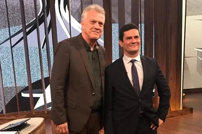 Conversa com Bial, Pedro Bial entrevista  Sérgio Moro