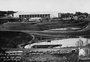 Construção do Pavilhão da Festa da Uva em 1953
