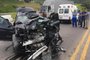 Acidente de trânsito com lesões corporais do tipo colisão lateral ocorrido as 14h30min do dia 12/04 na RSC-453 km 114 em Farroupilha. Uma mulher de 53 anos ficou ferida.
