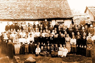  Casamento de José Finkler com Leopoldina Boufleur em 1917. 
