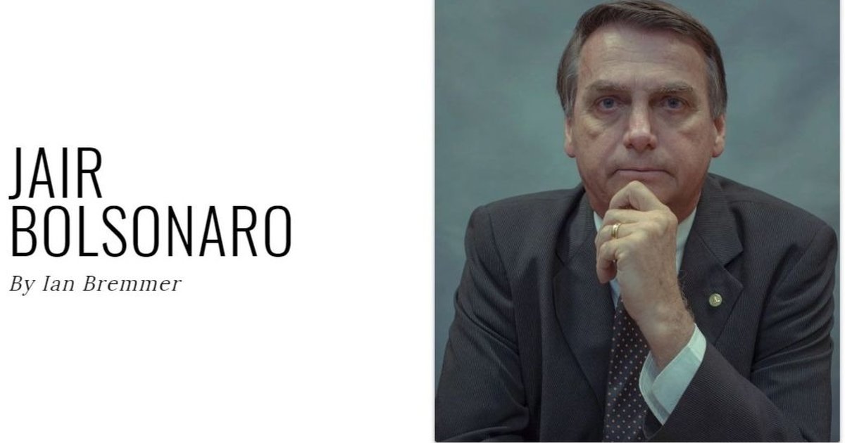 Resultado de imagem para bolsonaro 00 personalidades mais influentes do mundo em 2019, segundo a revista norte-americana Time
