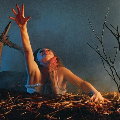 Cena do filme Uma Noite Alucinante - A Morte do Demônio