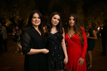  PORTO ALEGRE - RS - BRASIL, 17.04.2019.  Patricia , Caetana e Marina Druck. Apresentação das debutantes da Casa NTX . (FOTO ANDRÉA GRAIZ/AGÊNCIA RBS)Indexador: Andrea Graiz