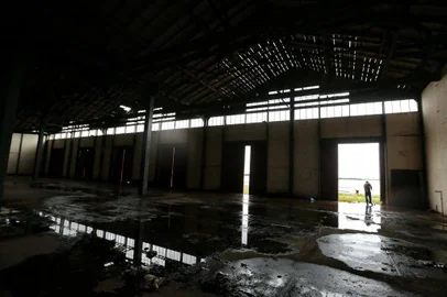  PORTO ALEGRE, RS, BRASIL, 26/04/2019- Reforma do Cais Mauá. (FOTOGRAFO: FERNANDO GOMES / AGENCIA RBS)