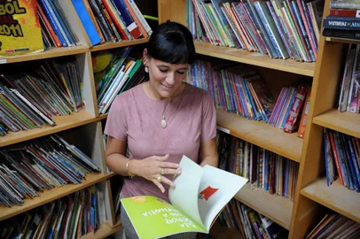  CAXIAS DO SUL, RS, BRASIL (24/04/2019)Pauta sobre educação. Luciana Gomes Dutra, professora na escola Carlin Fabris, na Conceição da Linha Feijó. (Antonio Valiente/ Agência RBS)