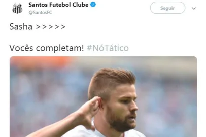 sasha, santos, twitter