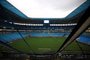  PORTO ALEGRE, RS, BRASIL - 05/05/2019 - Grêmio enfrenta o Fluminense na Arena pelo Brasileirão 2019.Indexador: Jefferson Botega