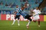  PORTO ALEGRE, RS, BRASIL - 05/05/2019 - Grêmio enfrenta o Fluminense na Arena pelo Brasileirão 2019.Indexador: Jeff Botega