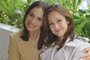 Regina Duarte (Helena) e Gabriela Duarte (Maria Eduarda) viveram mãe e filha em Por Amor