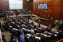  PORTO ALEGRE, RS, BRASIL, 07/05/2019- Assembleia vota em segundo turno a PEC do Plebiscito, que retira a necessidade de consulta à população para venda de CEEE, Sulgás e CRM.(FOTOGRAFO: ROBINSON ESTRÁSULAS / AGENCIA RBS)