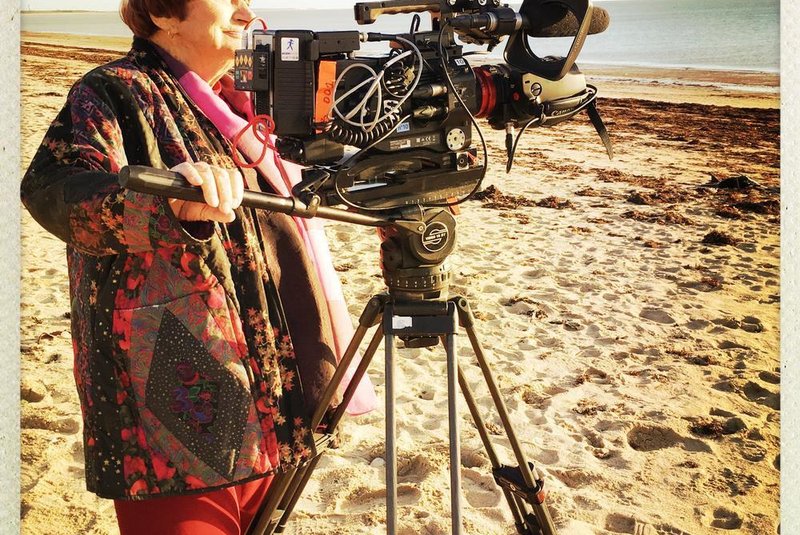 Agnès Varda no documentário Varda por Angès