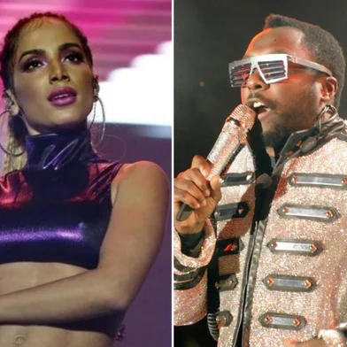 Anitta e Black Eyed Peas confirmam parceria