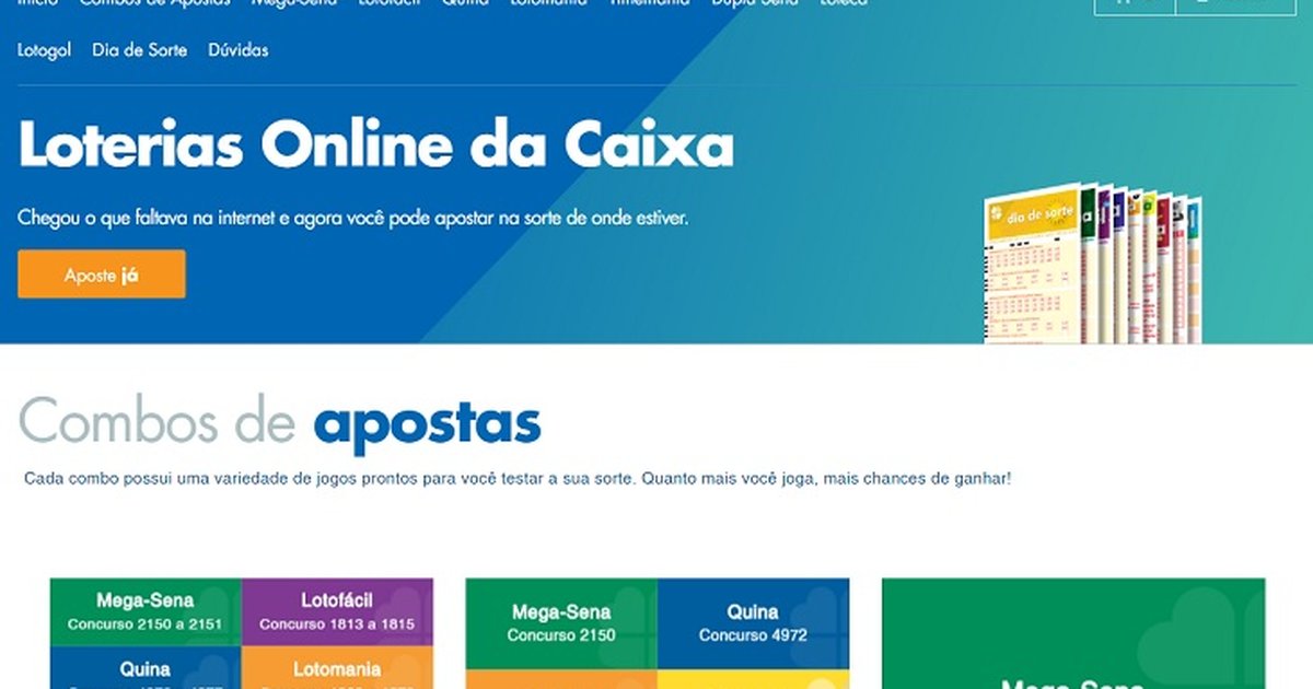 Mega Sena: passo a passo para fazer aposta online